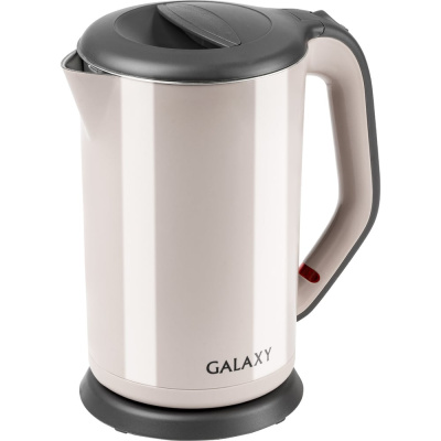Электрический чайник Galaxy LINE GL 0330, бежевый, пластик