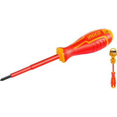 Отвертка диэлектрическая INGCO PH3x150 (12/144) INDUSTRIAL