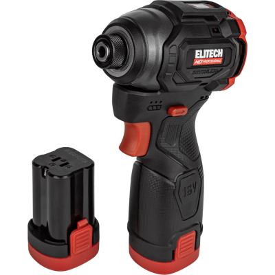 Винтовёрт аккумуляторный Elitech CS 1602L (16В,160Нм,BL,2х2Ач) HD