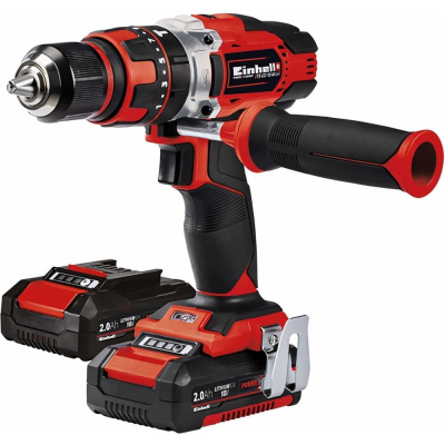 Ударная аккумуляторная дрель-шуруповерт Einhell PXC TE-CD 18/48 Li-i (2x2.0Ah)