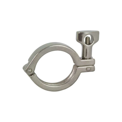 Хомут CLAMP TITAN LOCK 2,5in, 1-осевой DN65 нержавеющая сталь 304