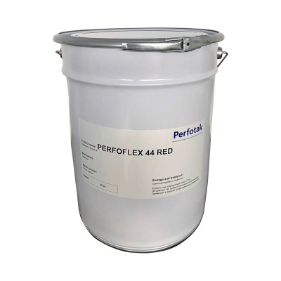 Негорючий жидкий клей Perfotak Perfoflex 44 RED 10 кг