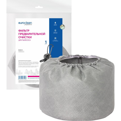 Фильтр предварительной очистки для пылесоса BOSCH ADVANSED VAC 20, UNIVERSAL VAC 15, 1 шт., бренд EUROCLEAN EURO Clean