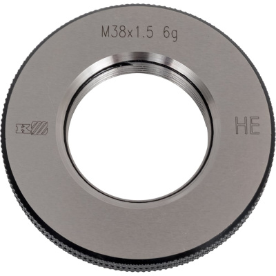 Калибр-кольцо М 38x1,5 6g НЕ