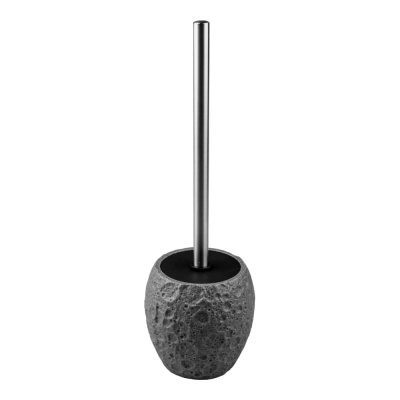 Ершик с подставкой PERFECTO LINEA MOON STONE, серый