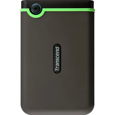 Внешний жесткий диск TRANSCEND StoreJet 25M3S 2TB, 2.5", USB 3.1, серый, TS2TSJ25M3S