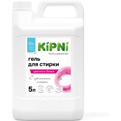 Гель для стирки цветного белья KIPNI канистра 5 л.