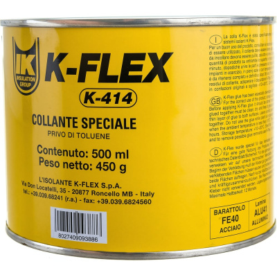 Клей для теплоизоляции K-FLEX 0.5 л K 414