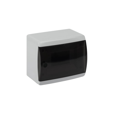 Корпус пластиковый навесной ЭРА COMFORT ЩРН-П-6 IP41 прозрачная крышка белый