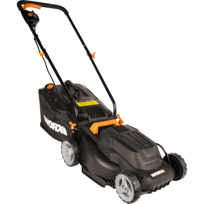 WORX WG713E – это высокопроизводительная электрическая газонокосилка с современной системой стрижки