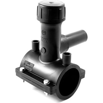 Седелка для врезки под давлением Fox Fittings Ø110/063, ПЭ100, SDR11 (F)