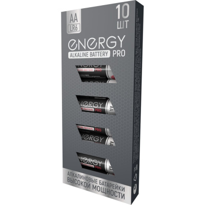 Алкалиновая батарейка ENERGY Pro LR6/10К (АА)