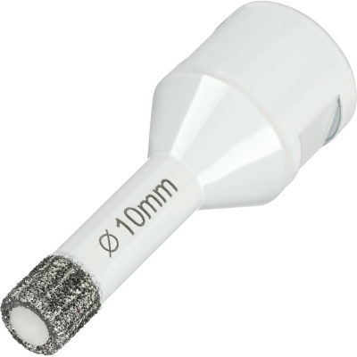 Алмазная коронка по керамограниту 10 мм, M14 на УШМ Diamond Industrial