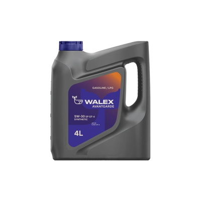 Моторное масло синтетическое Walex Avantgarde SP ILSAC GF-6 5w30 Synthetic, 4 л